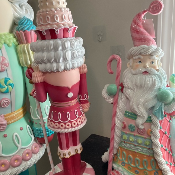 Pink peppermint nutcracker 22” - Picture 3 of 8